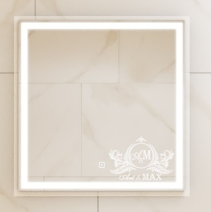 

Зеркало Art&Max Monza AM-Mon-600-600-DS-F с подсветкой, Monza AM-Mon-600-600-DS-F