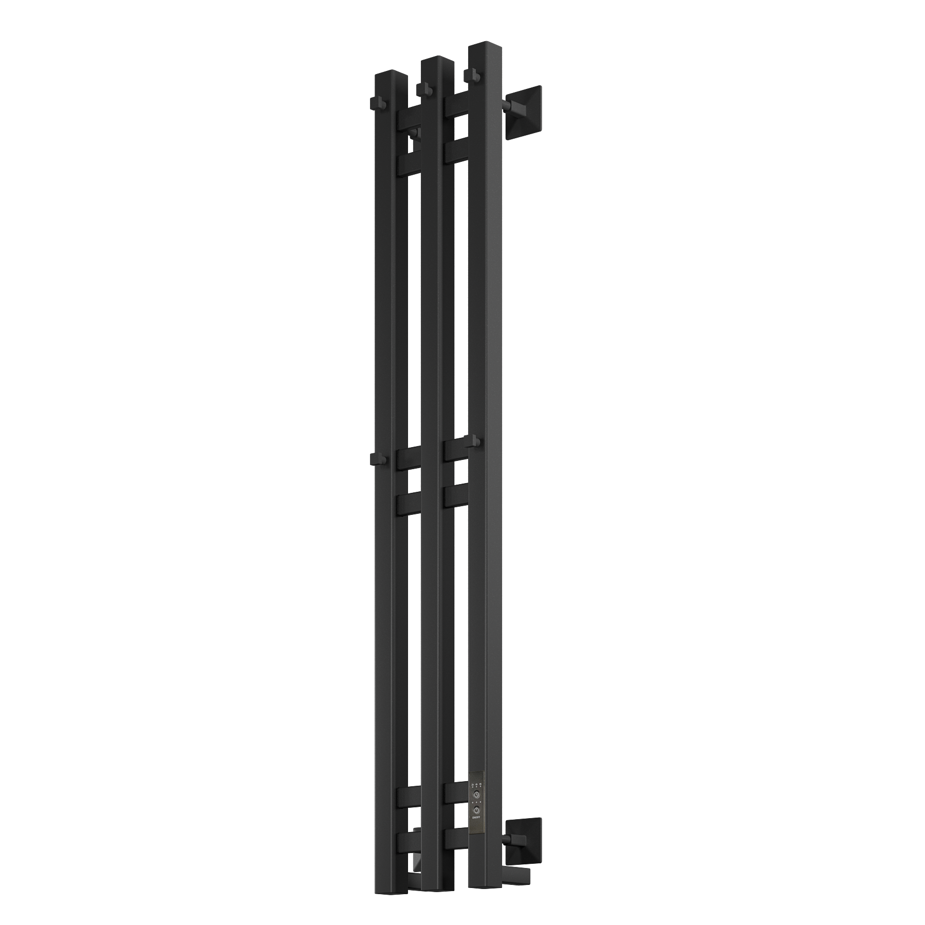 

Электрический полотенцесушитель Comfysan Alto-K EC-3 120х15 см, черный матовый, EC-3