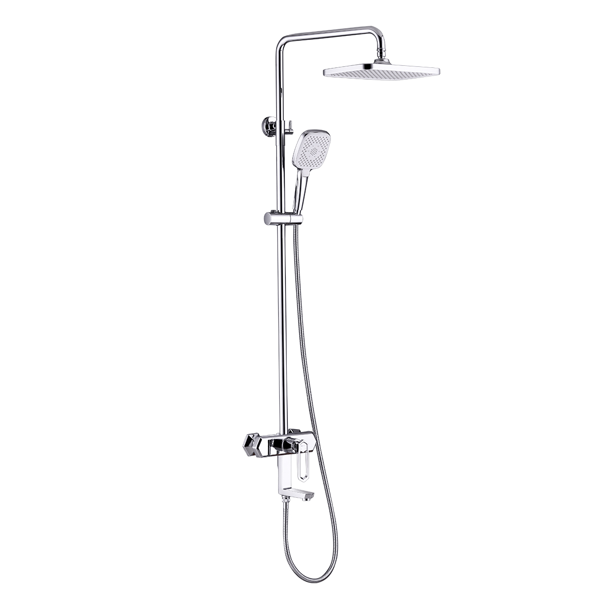 

Душевая стойка Lemark Prizma LM3962C, Хром, LM3962C