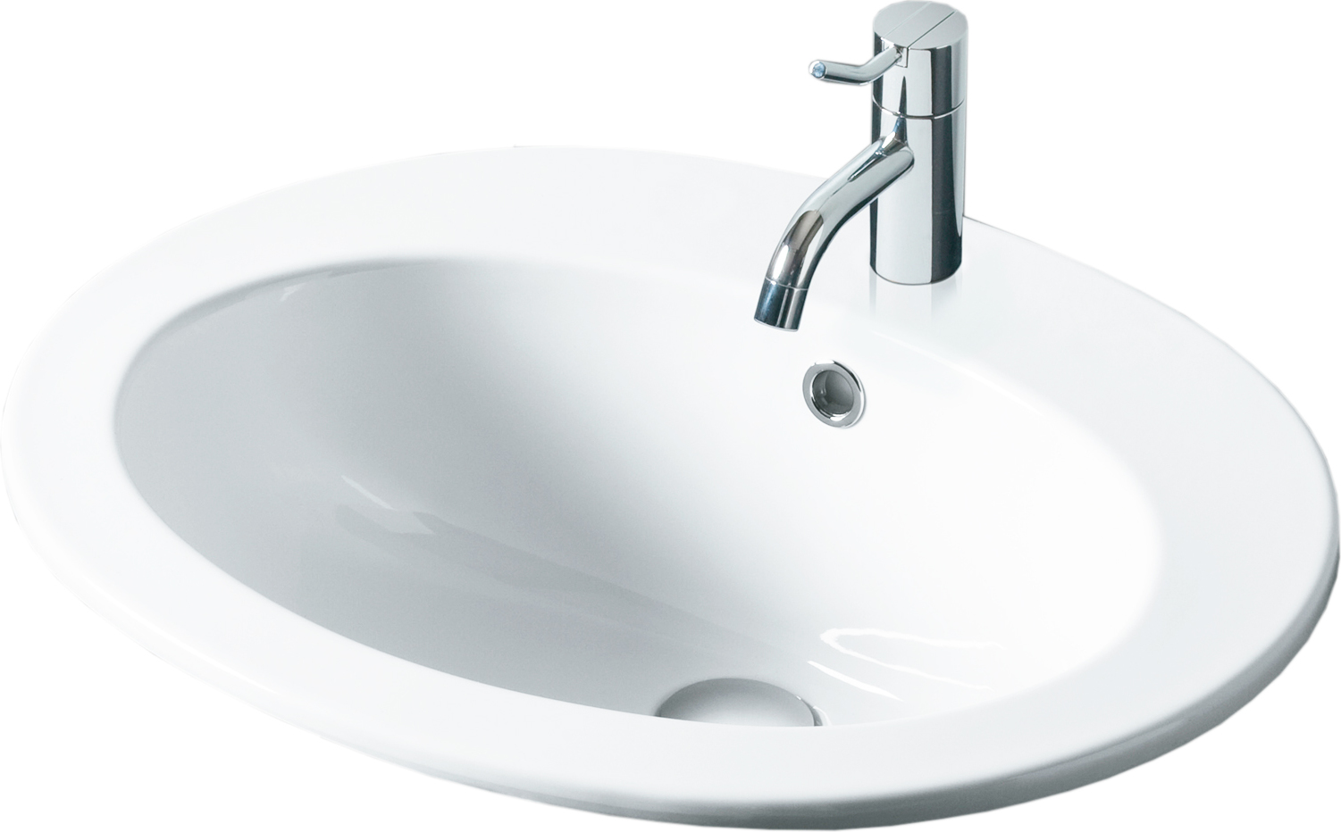 

Раковина Simas Desmo S 52bi*1 встраиваемая сверху 53,5x45 см, Белый, Desmo S52