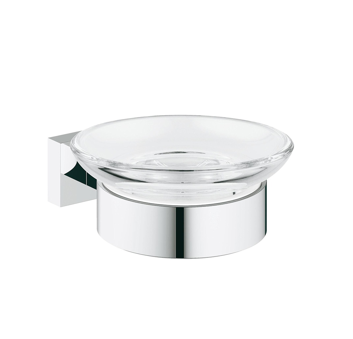 

Мыльница Grohe Essentials Cube 40754001 с держателем, Хром, 40754001