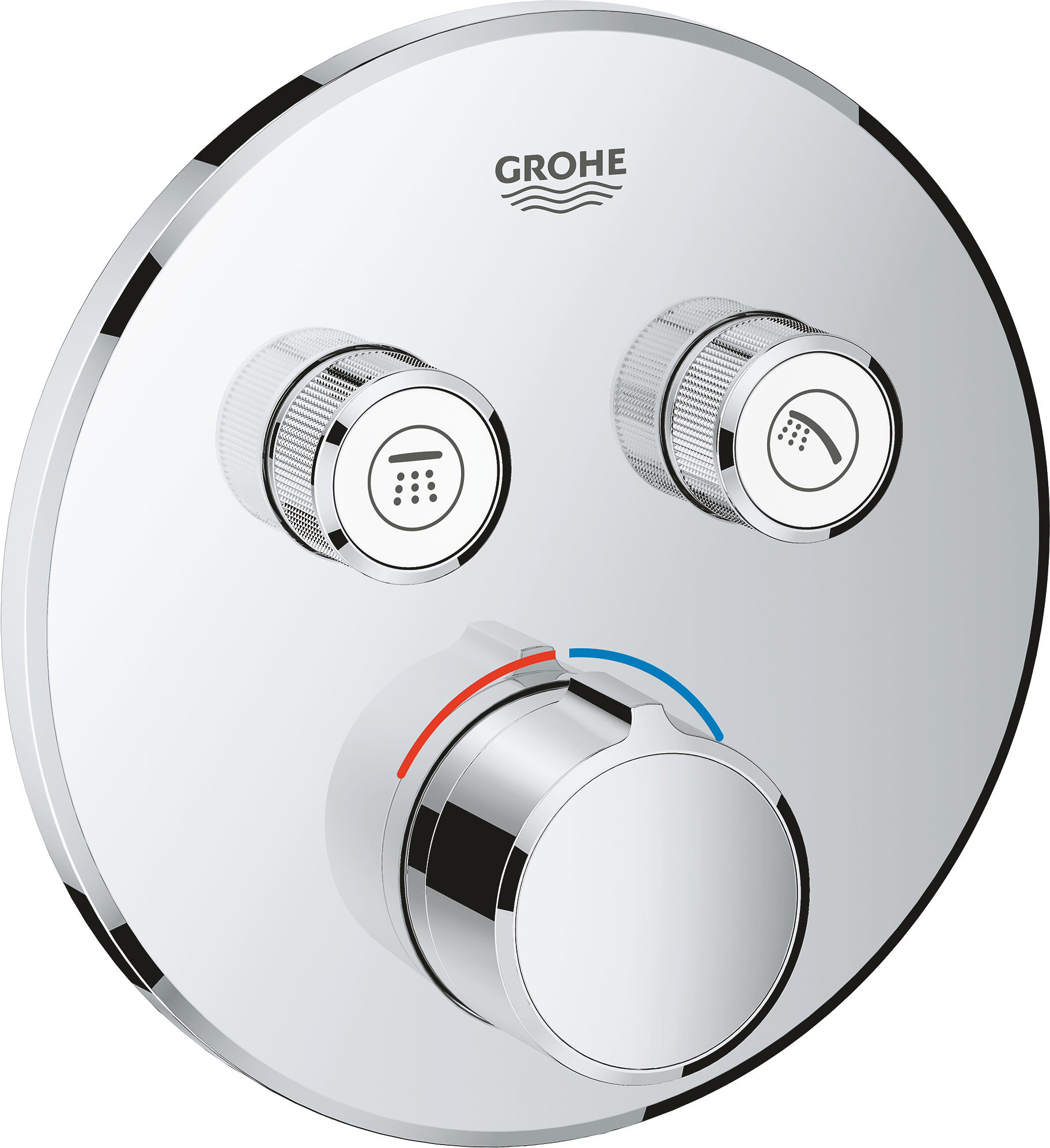 

Смеситель Grohe Grohtherm SmartControl 29145000 для ванны с душем, Хром, Grohtherm SmartControl 29145000
