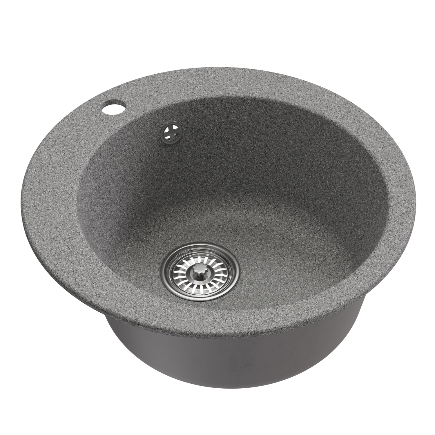 

Мойка кухонная Mixline ML-GM13 551891 49,5х49,5 см, темно-серая, Темно-серый, 551891