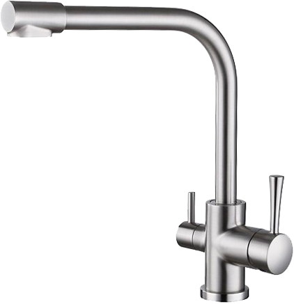 

Смеситель Kaiser Merkur 26044-5 для кухонной мойки, серебро, 26044-5