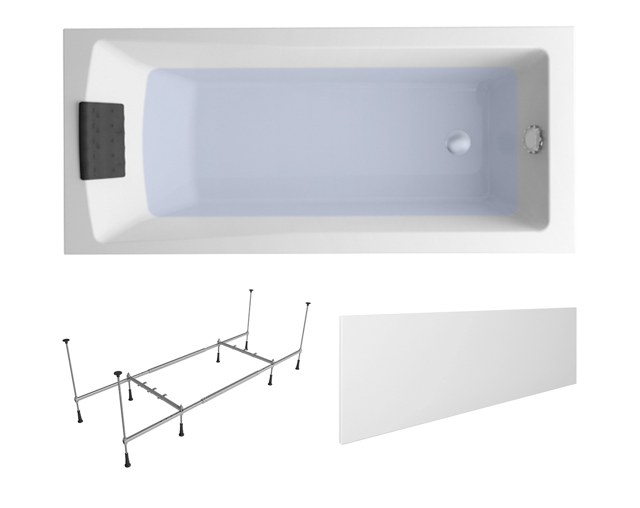 

Комплект 4 в 1 Lavinia Boho One S2-3701006P, Белый, S2-3701006P