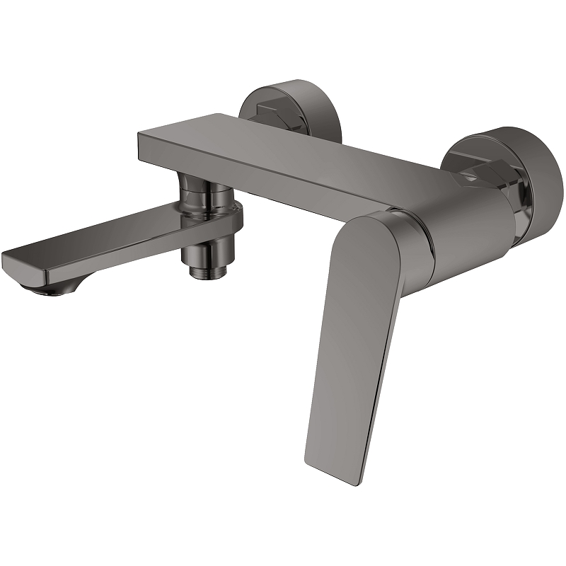 

Смеситель Haiba HB533-3 HB60533-3 для ванны с душем, пепельный, Пепельно-серый, HB533-3 HB60533-3