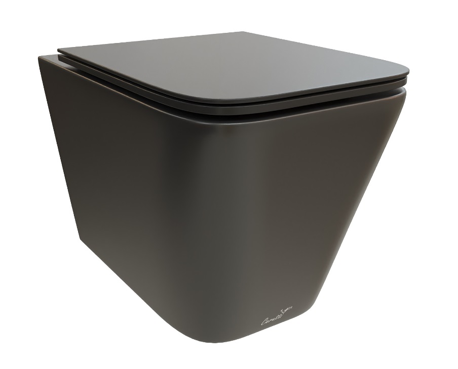 

Унитаз подвесной Ceruttispa Maiella aria MB CT9163 безободковый, Черный матовый, Maiella aria MB CT9163