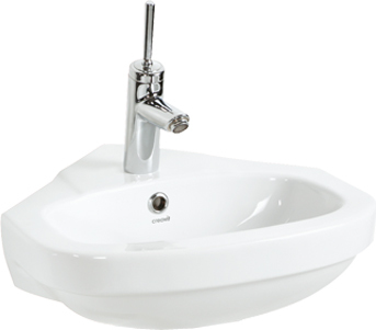 

Раковина Creavit Corner VT145, Белый, Corner VT145