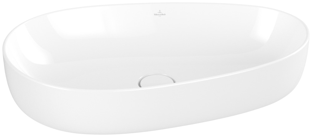 

Раковина Villeroy & Boch Antao 4A7465RW 65 Stone White CeramicPlus, без перелива, Белый, 4A7465RW