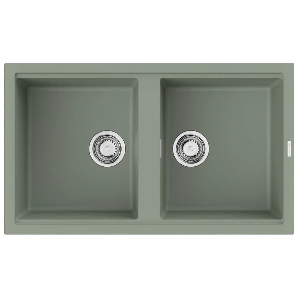 

Мойка кухонная Omoikiri Kitagawa 86-2-WG, wind-green, Зеленый, 4993731