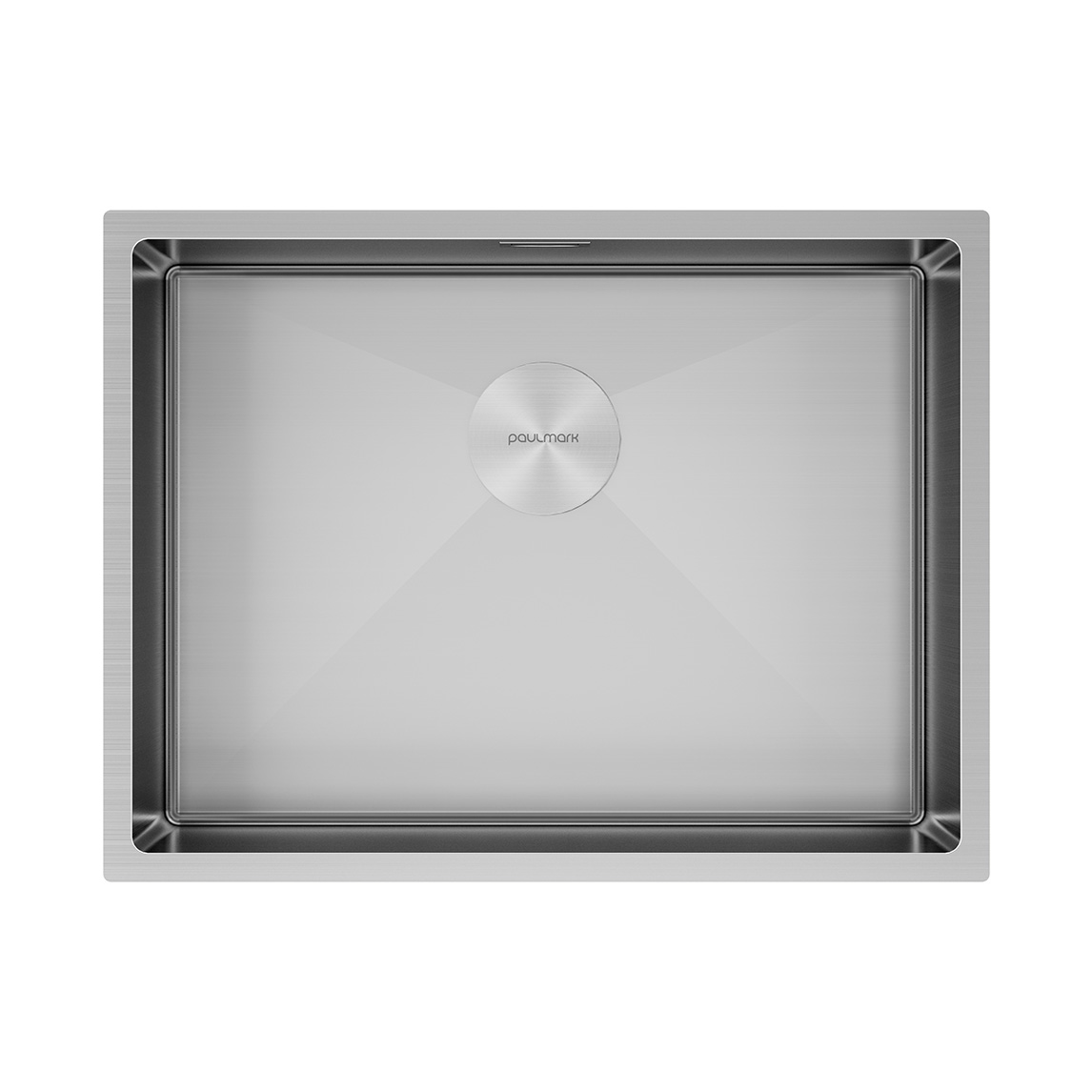 

Мойка кухонная Paulmark NEXT 58 UNI PM215444-BS 58х44 см, брашированная сталь, PM215844-BS