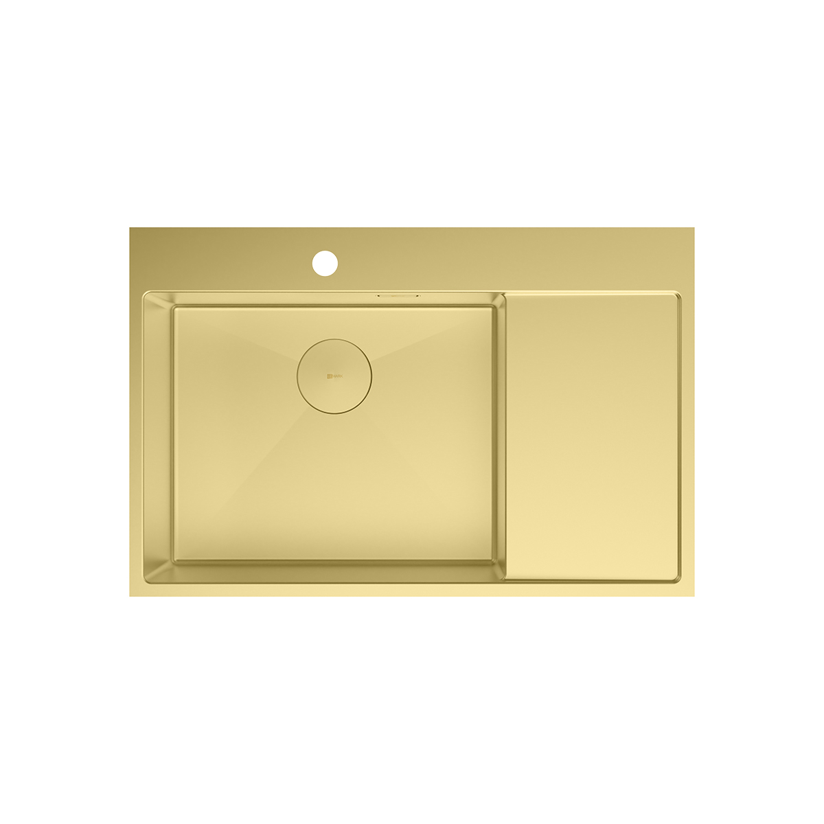 

Мойка кухонная Lemark Kezadra 780L 9938150 78 золото, 9938150
