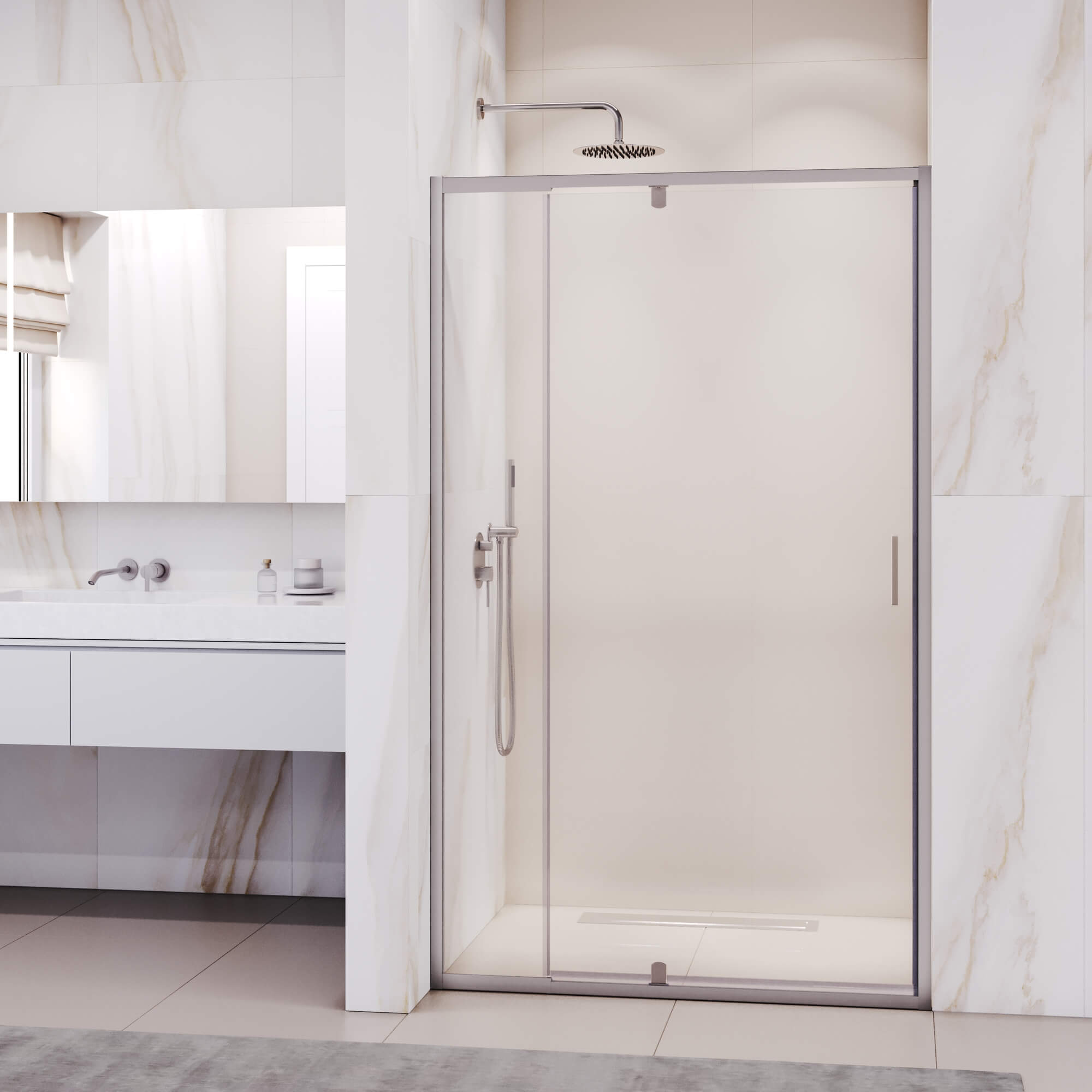 

Душевая дверь в нишу RGW Passage PA-008 120x195 см, профиль хром, стекло прозрачное, PA-008