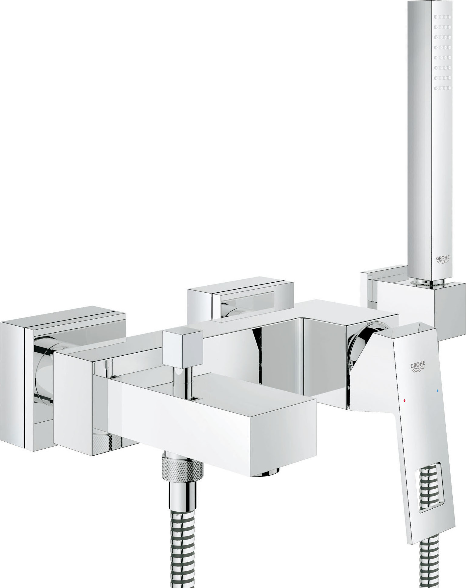 

Смеситель Grohe Eurocube 23141000 для ванны с душем, Хром, Eurocube 23141000