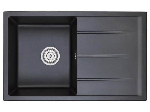 

Мойка кухонная Emar Quartz EMQ-1800.Q оникс, Черный, EMQ-1800.Q