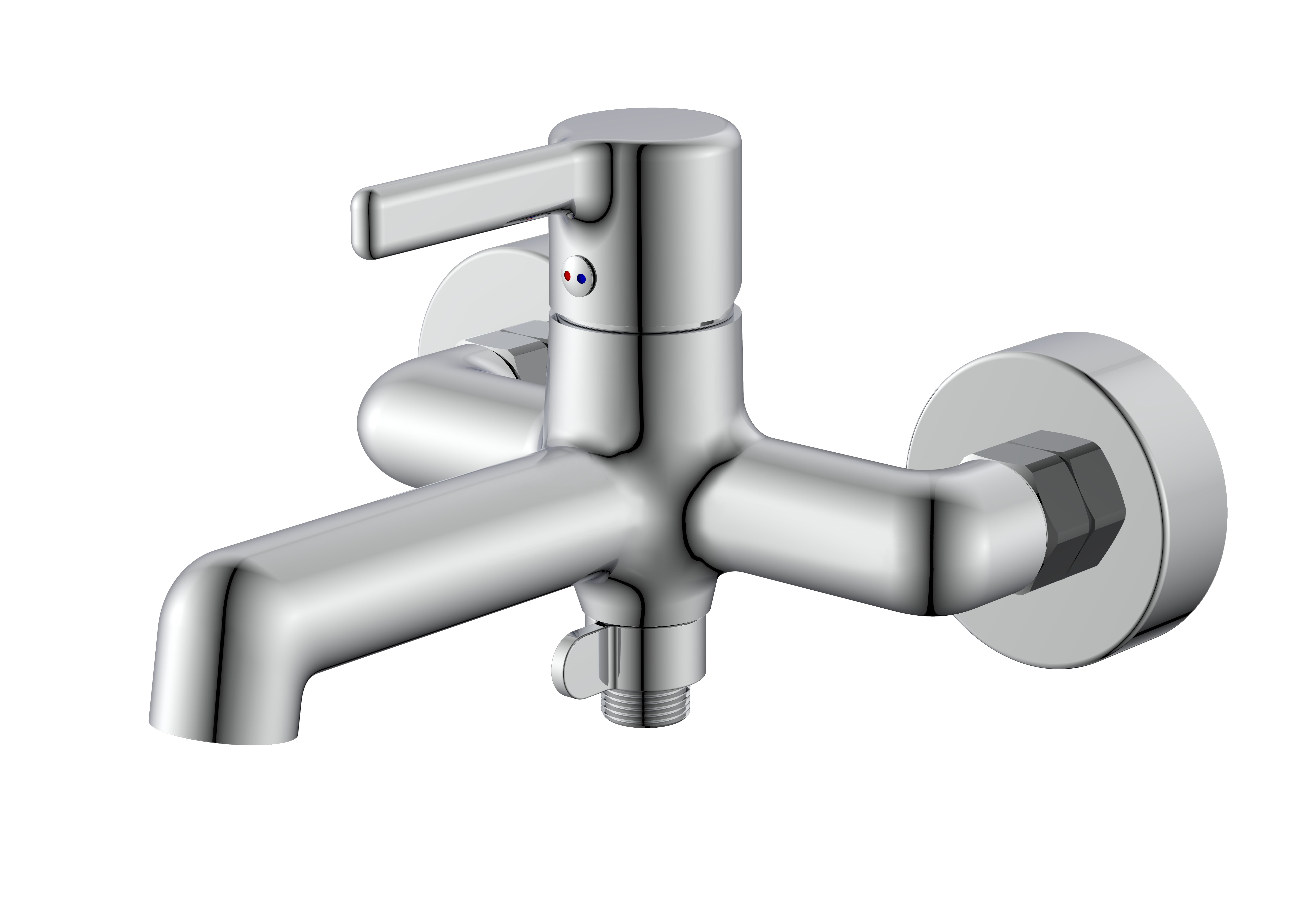 

Смеситель для ванны с душем Voda Column CLM54, Хром, CLM54