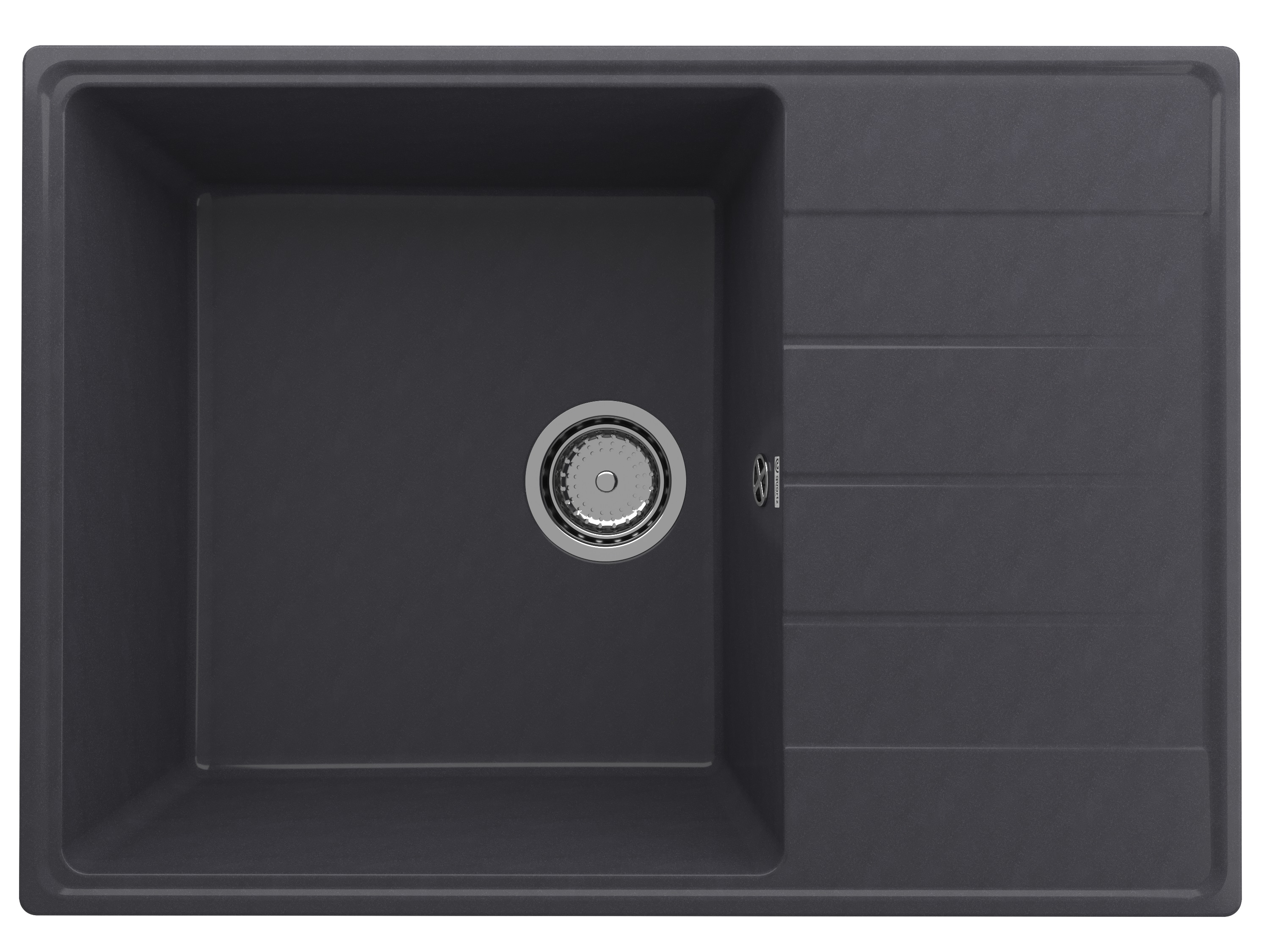 

Мойка кухонная Ulgran Quartz Prima 700-08 70х50 см, космос, Темно-серый, Prima 700-08