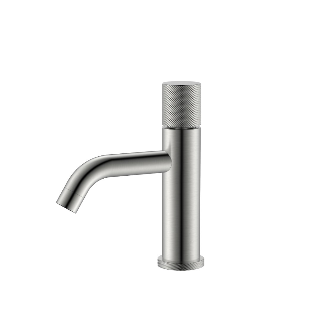 

Смеситель для раковины Boheme Stick 121-NB.4 никель брашированный spirale, 121-NB.4