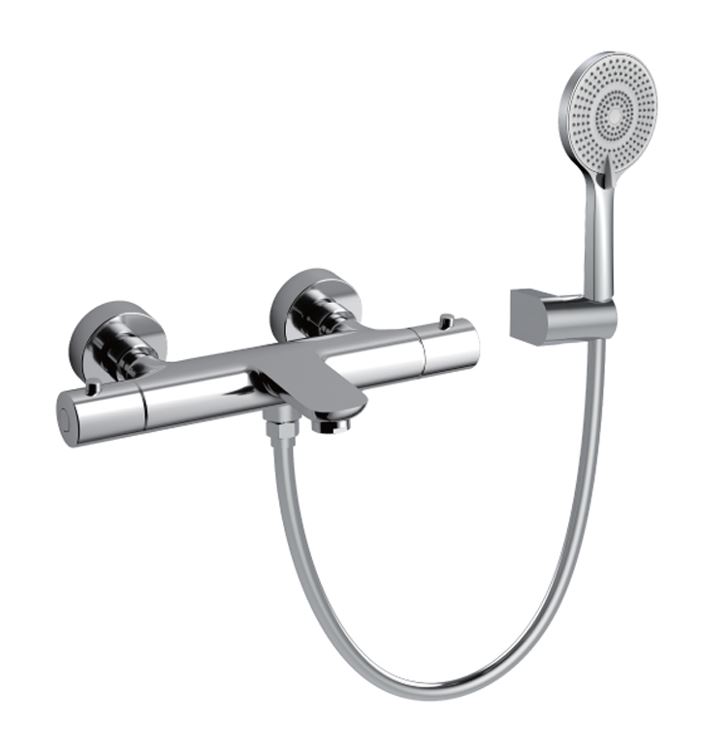 

Смеситель для ванны с душем Raiber Graceful RP-008 термостатический, Хром, RP-008