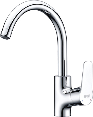 

Смеситель для кухонной мойки WasserKRAFT Lippe 4507, Хром, Lippe 4507