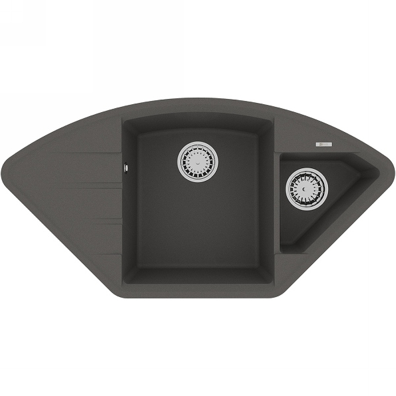 

Мойка кухонная Lemark Irkana 980 9910047 50 серая, Серый, 9910047