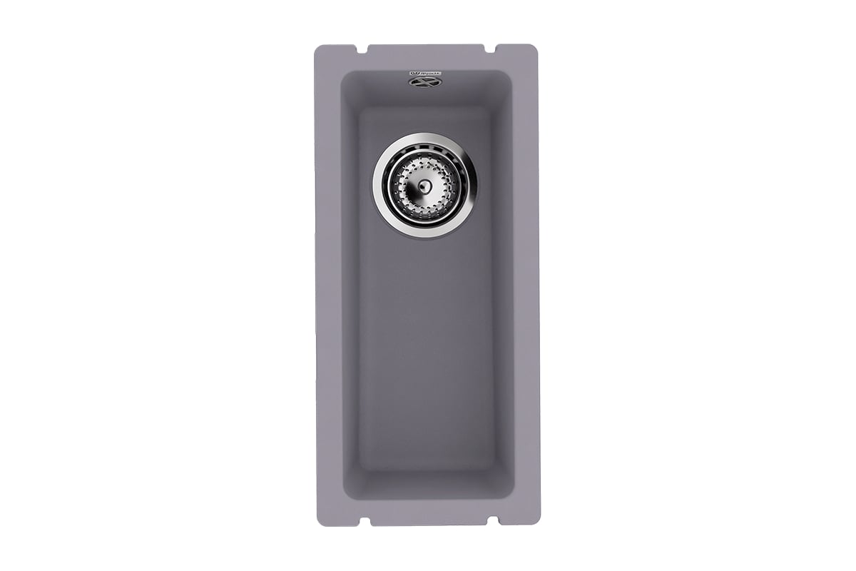 

Мойка кухонная Ulgran Quartz Underground 160-05 21х45 см, бетон, Серый, Under 160-05