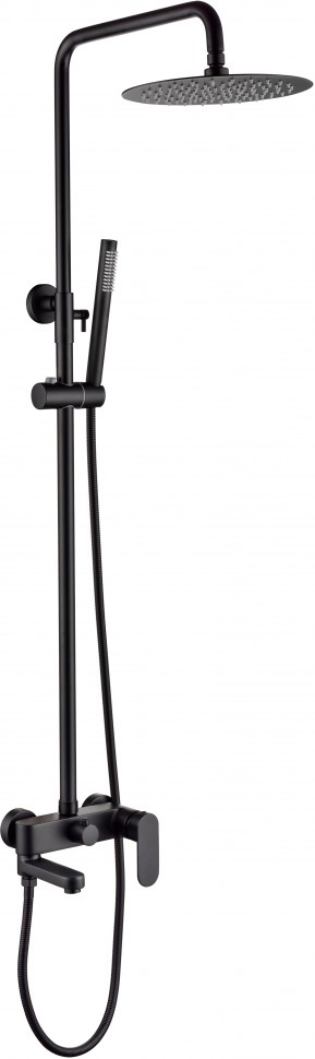 

Душевая стойка Grocenberg Shower GB7011BL черная матовая, Черный, GB7011BL