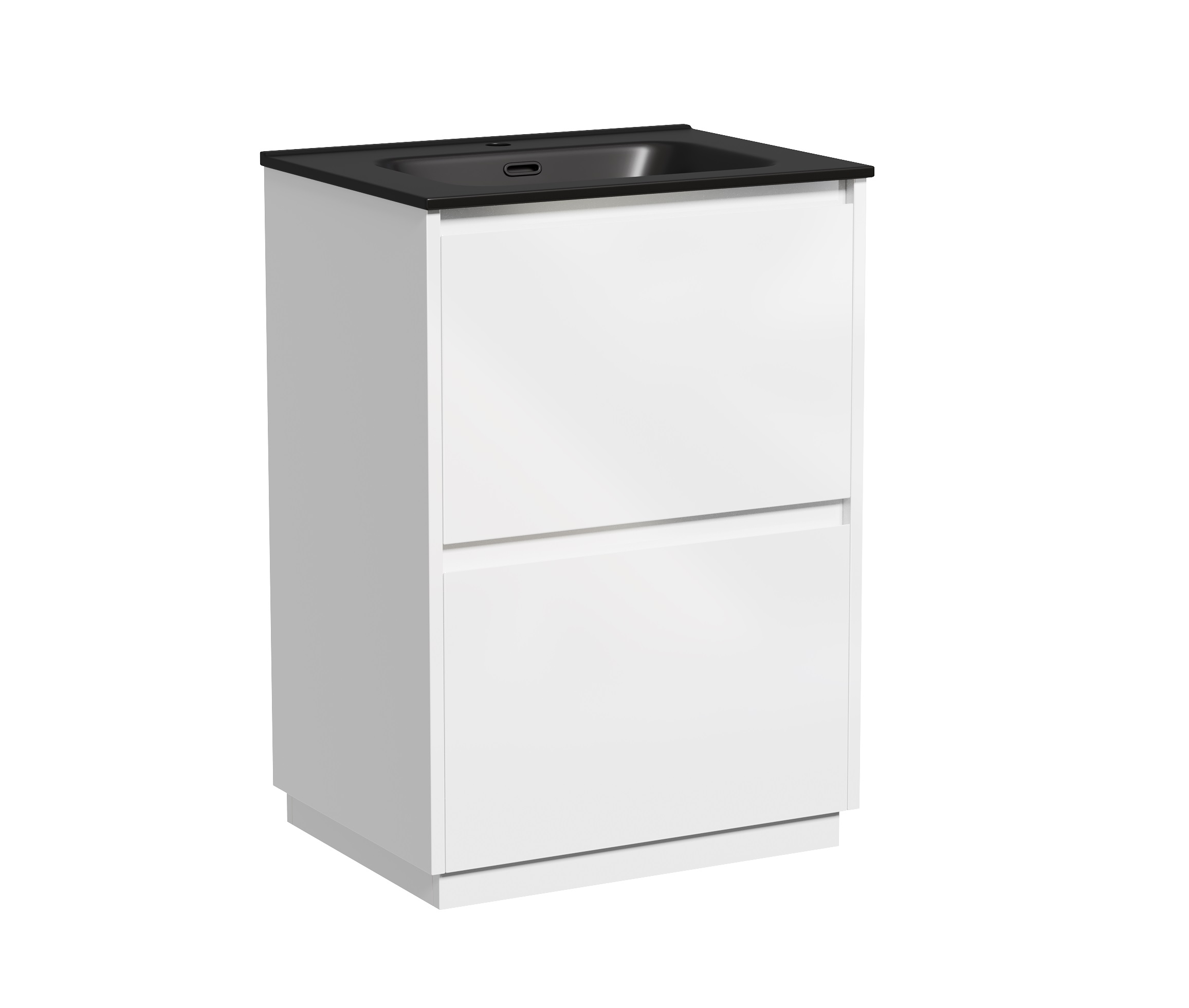

Мебель для ванной Sancos Libra Floor 60 напольная, белый глянец (раковина CN7001MB), Белый глянцевый, LB60FW