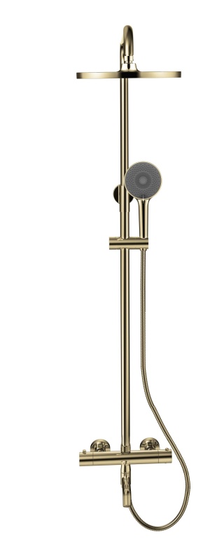 

Душевая стойка Bronze de Luxe Scandi 11060BR с термостатом, бронза, 11060BR
