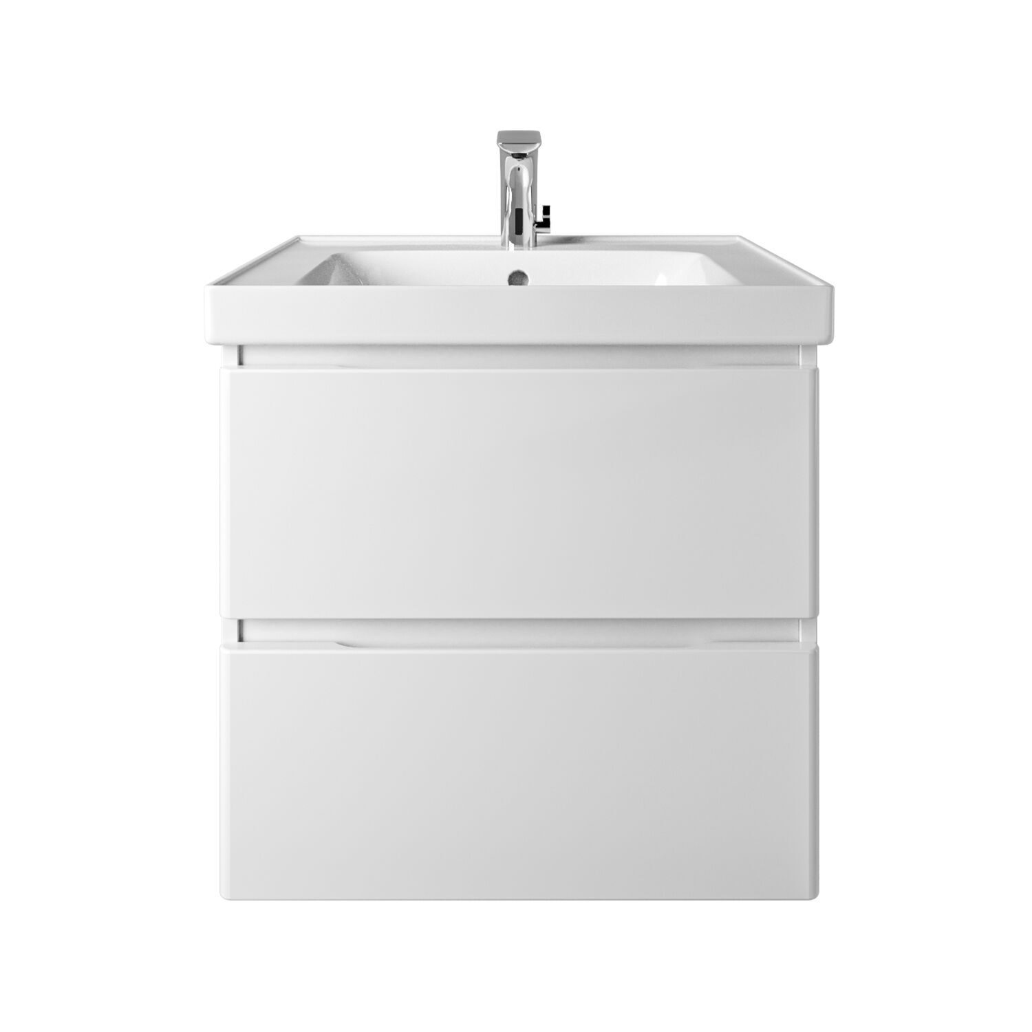 

Тумба с раковиной SanStar Riana 60 подвесная, белая, Белый, Riana 288.1-1.5.1.