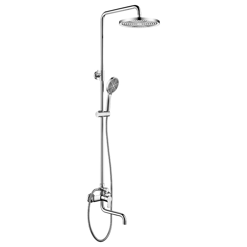 

Душевая стойка Elghansa 2306683-2L (Set-32) с ABS верхним душем 254 мм, хром/белый, 2306683-2L (Set-32)