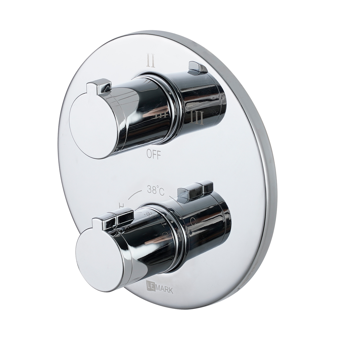 

Термостат для ванны с душем Lemark Yeti LM7828C хром, LM7828C