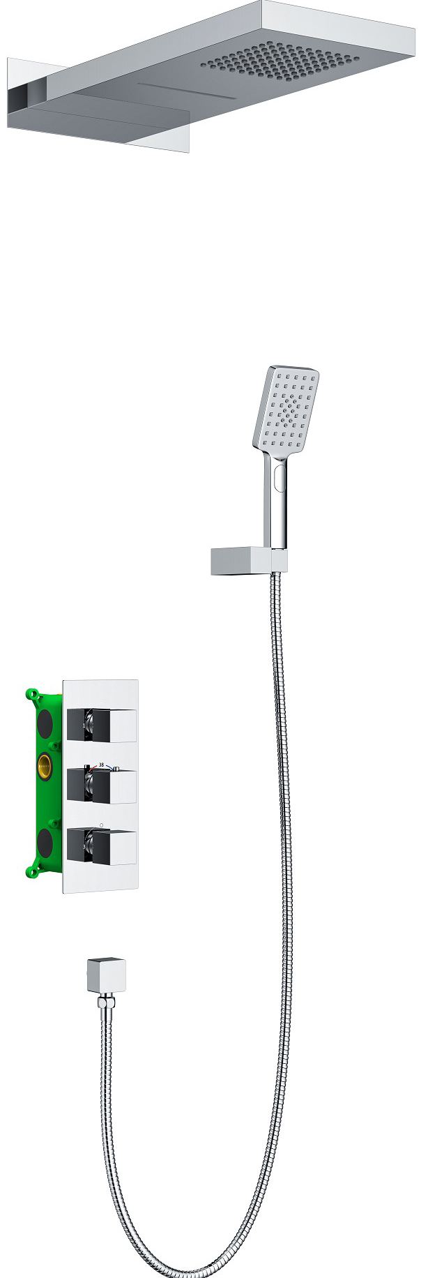 

Душевая система Timo Petruma SX-5039/00SM встраиваемая, хром, SX-5039/00SM