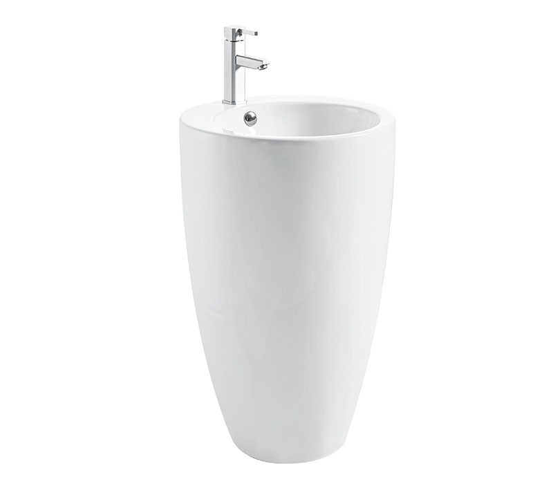 

Раковина CeramaLux B133 напольная, Белый, N B133