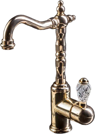 

Смеситель Boheme Crystal 282-CRST для раковины, Золото, Crystal 282-CRST