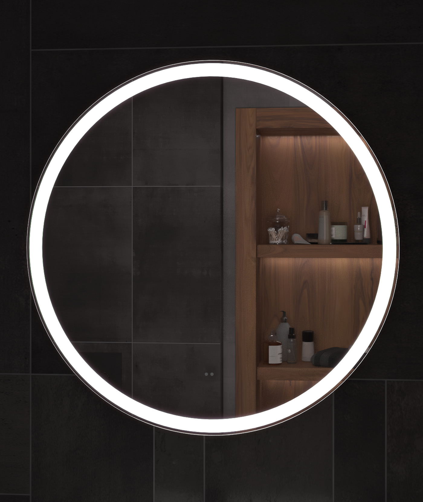 

Зеркало Vigo Cosmo Comfort D60 с подсветкой, бесконтактное включение (на взмах), функция антизапотевания, Cosmo Comfort 138