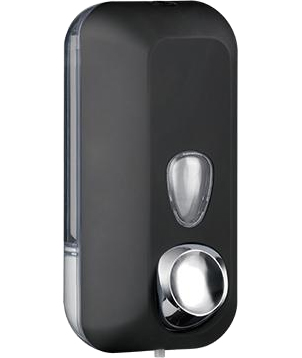 

Диспенсер для мыла Nofer Black 03011.N черный, Хром, Black 03011.N