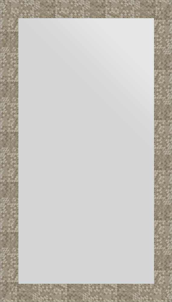 

Зеркало Evoform Definite BY 3212 66x116 см соты титан, Бежевый, Definite BY 3212