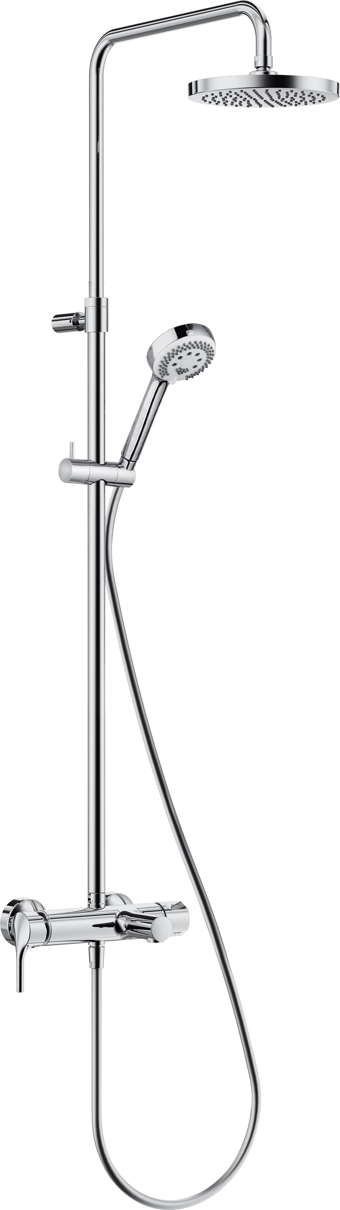 

Душевая стойка Kludi Logo dual shower system 6808305-00, Хром, Logo dual shower system 6808305-00