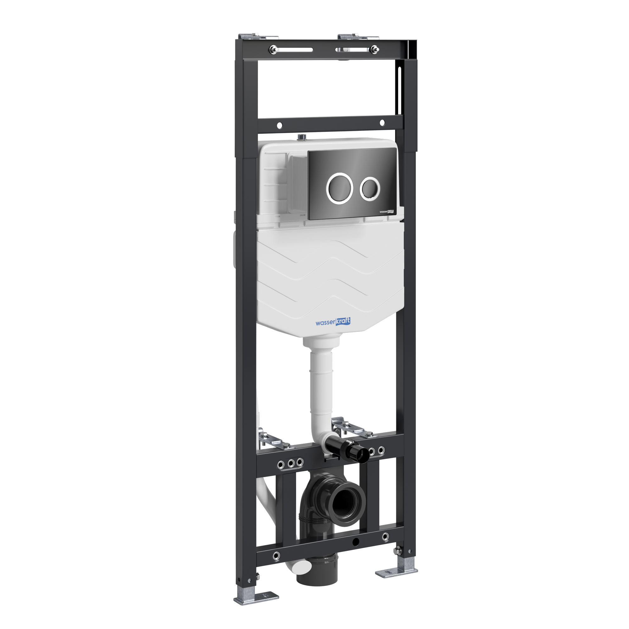 

Система инсталляции для унитазов WasserKRAFT Alme 15TLT.010.ME.PB01, Черный, 15TLT.010.ME.PB01