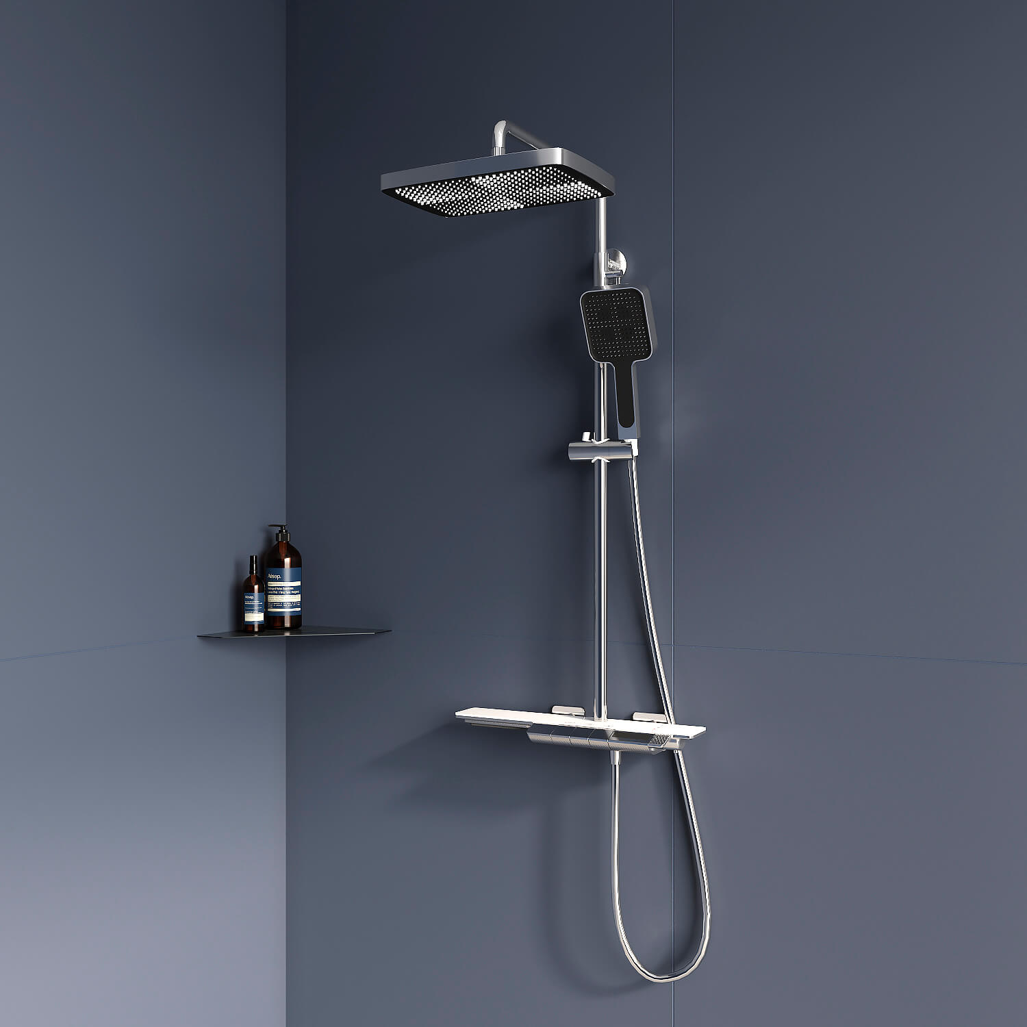 

Душевая стойка RGW SP-34 с дисплеем, Хром, SP-34