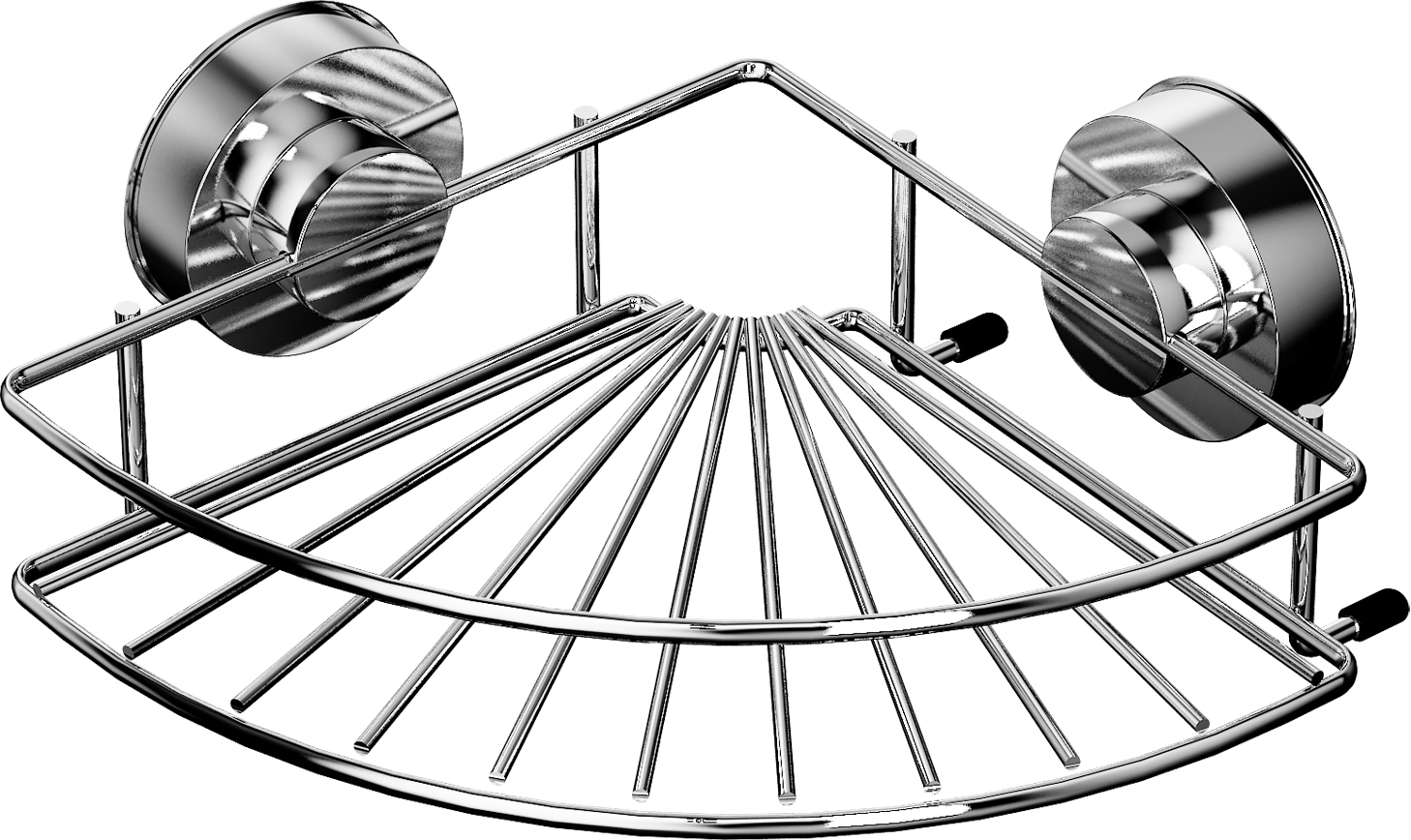 

Полка Ridder 12020000 угловая 249 х 210 х 210 mm, Хром, 12020000