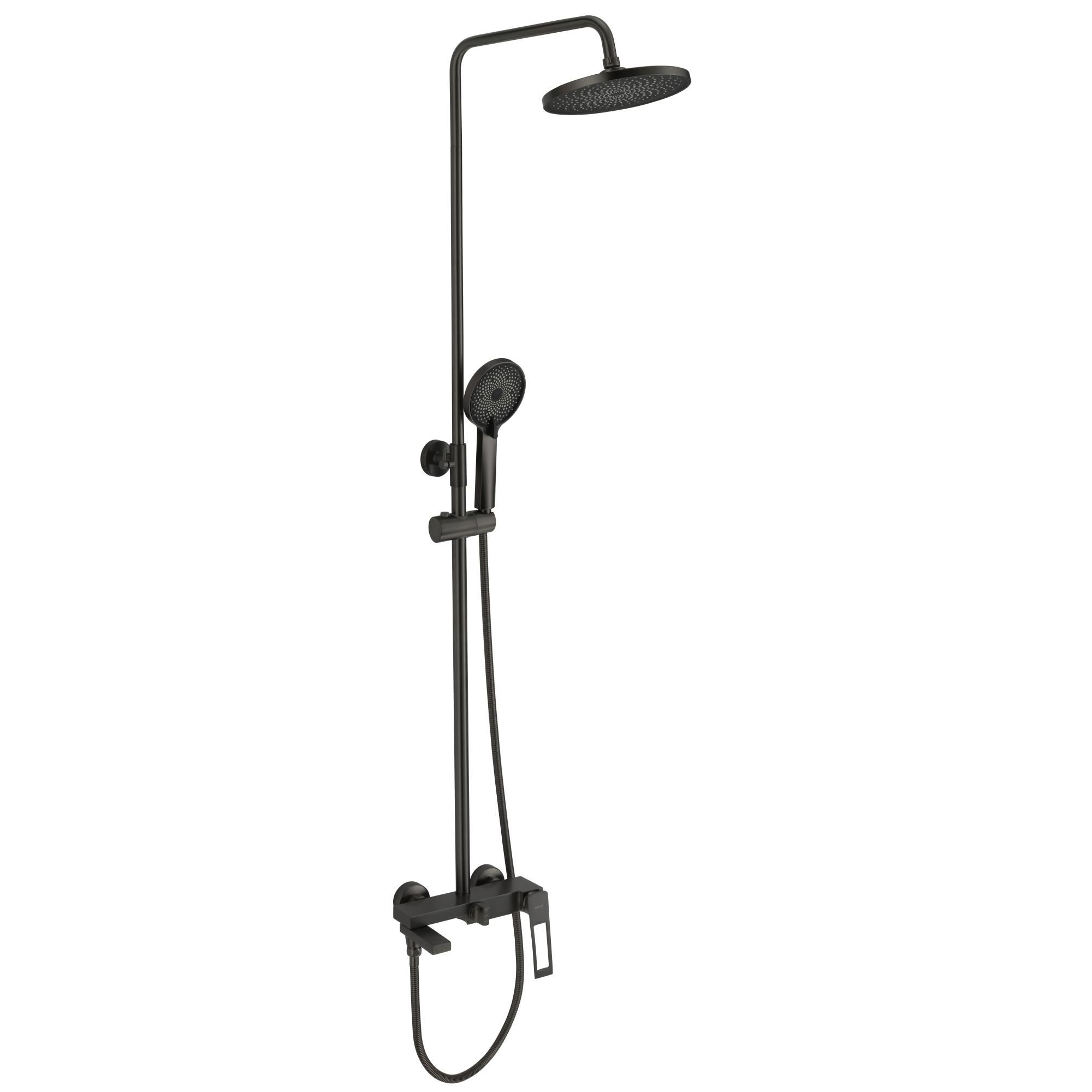 

Душевая стойка Savol S-009045H, черная, Черный, S-009045H