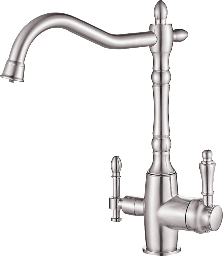 

Смеситель для кухонной мойки Steel Hammer SH 812 Satin, Сатин, SH 812 Satin