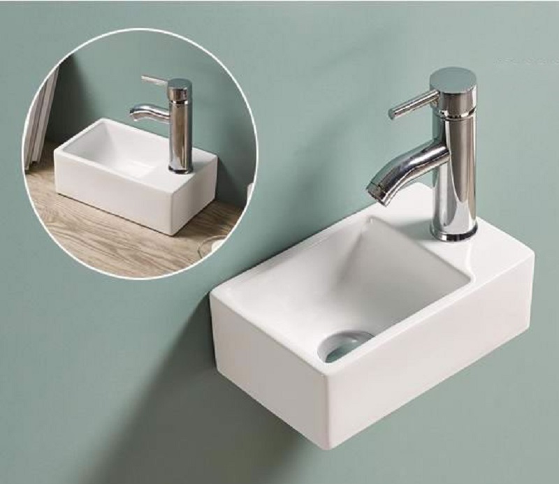 

Раковина CeramaLux 9048GTL, Белый, N 9048GTL