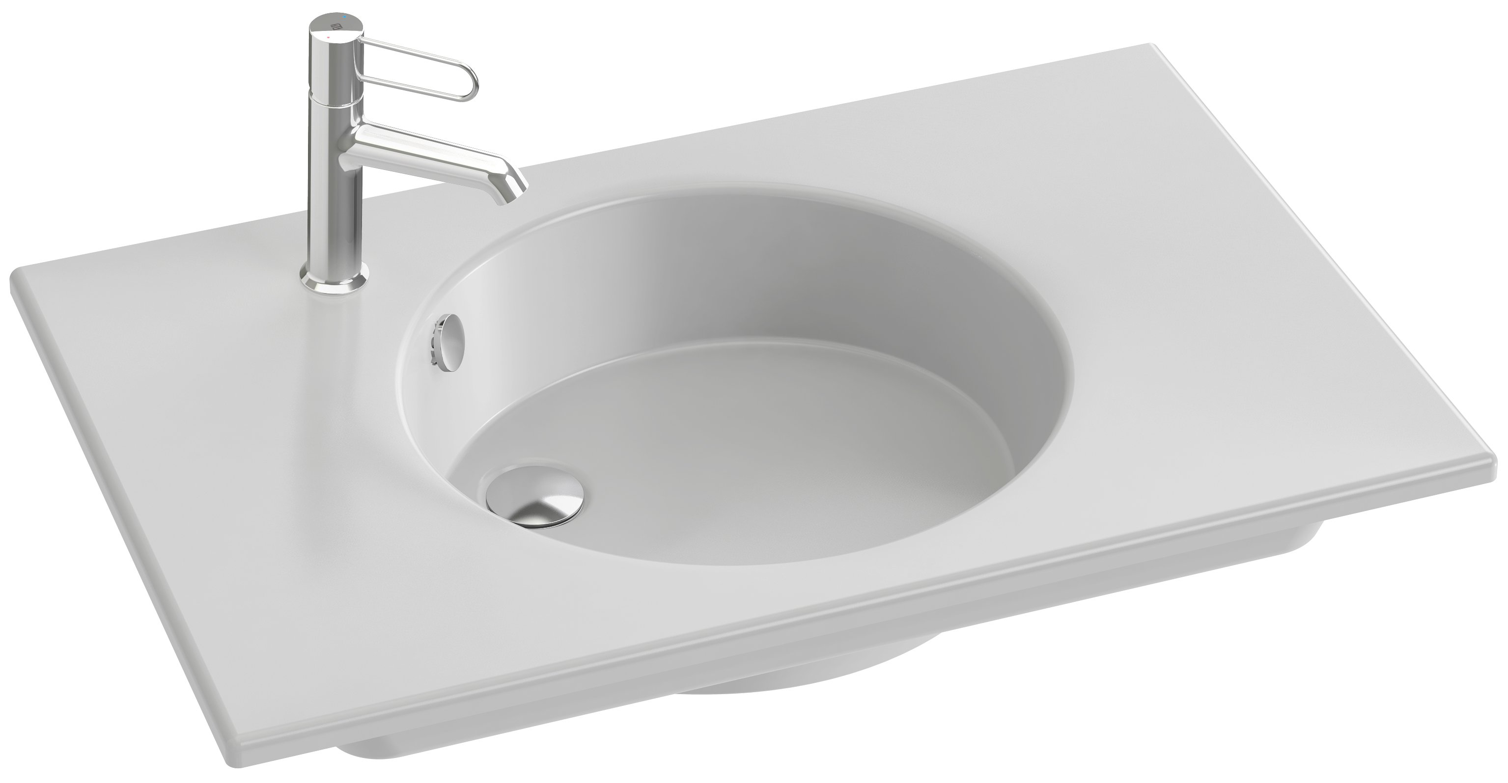 

Мебельная раковина Jacob Delafon Odeon Rive Gauche EXAW112-Z-00 80 см, Белый
