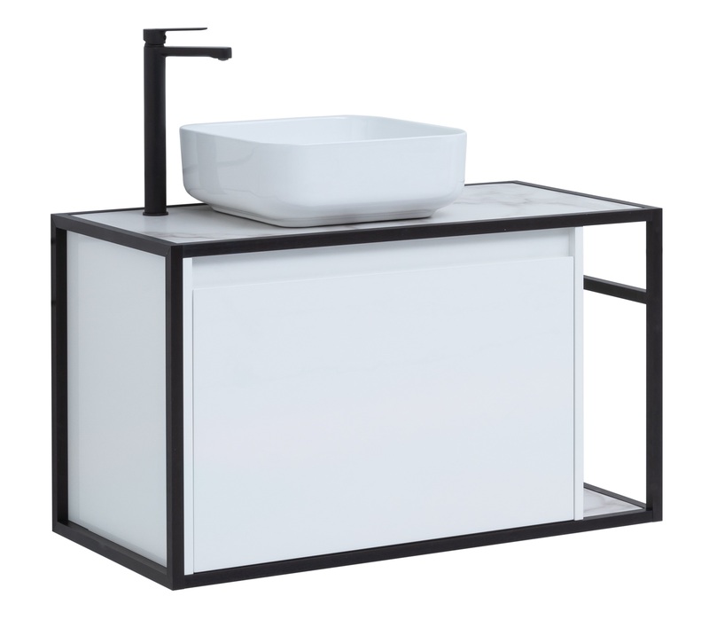 

Тумба с раковиной Aquanet Nova Lite Loft 90 L белый, Loft 00261652