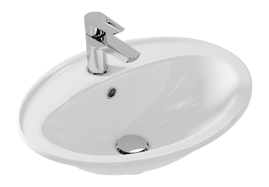 

Раковина Cersanit Calla 54, Белый, Calla 54