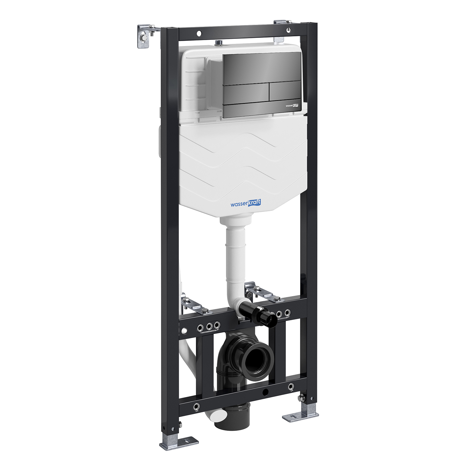 

Система инсталляции для унитазов WasserKRAFT Aller 10TLT.010.ME.PB04, Черный, 10TLT.010.ME.PB04