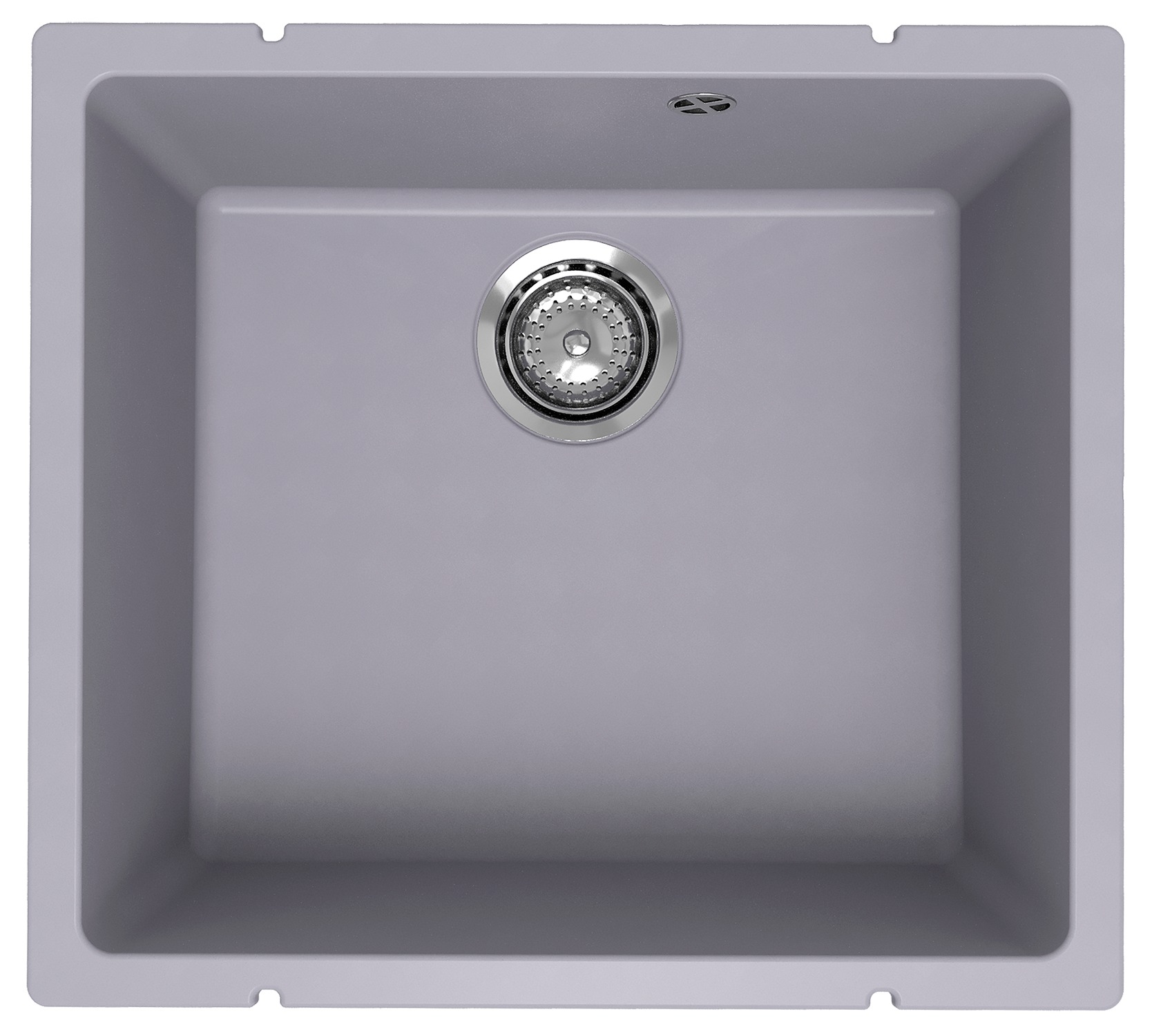 

Мойка кухонная Ulgran Quartz Underground 450-05 50х45 см, бетон, Серый, Under 450-05
